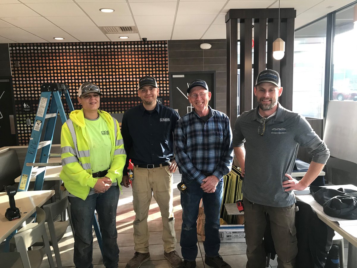 richduncanco's tweet photo. This is the crew working hard at the McDonalds on Hawthorne street in Salem! Nice job everyone! #SalemOR #Community #LeanConstrution #ExceedingExpectations #NumberONEContractor #GeneralContractor #WeBuildCoolStuff https://t.co/yfojycTeTK