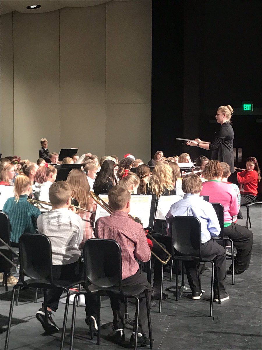 First band concert for these awesome 5th graders!