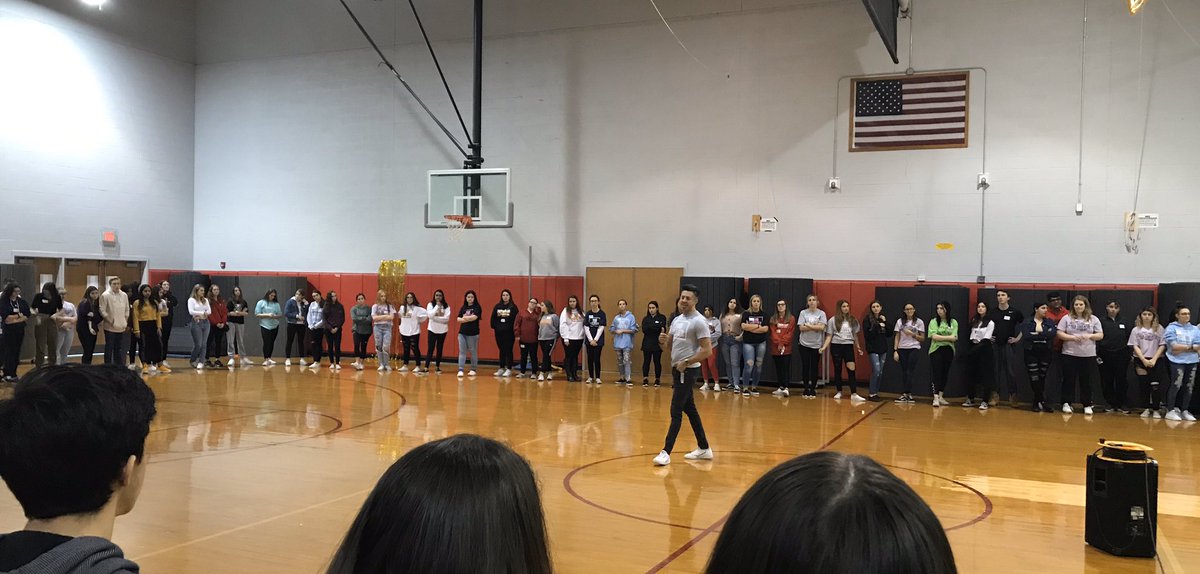 Big day <a href="/sachemhseast/">Principal Antonetti</a> today. “You Matter” assembly and winter concert, kids being the best versions of themselves.