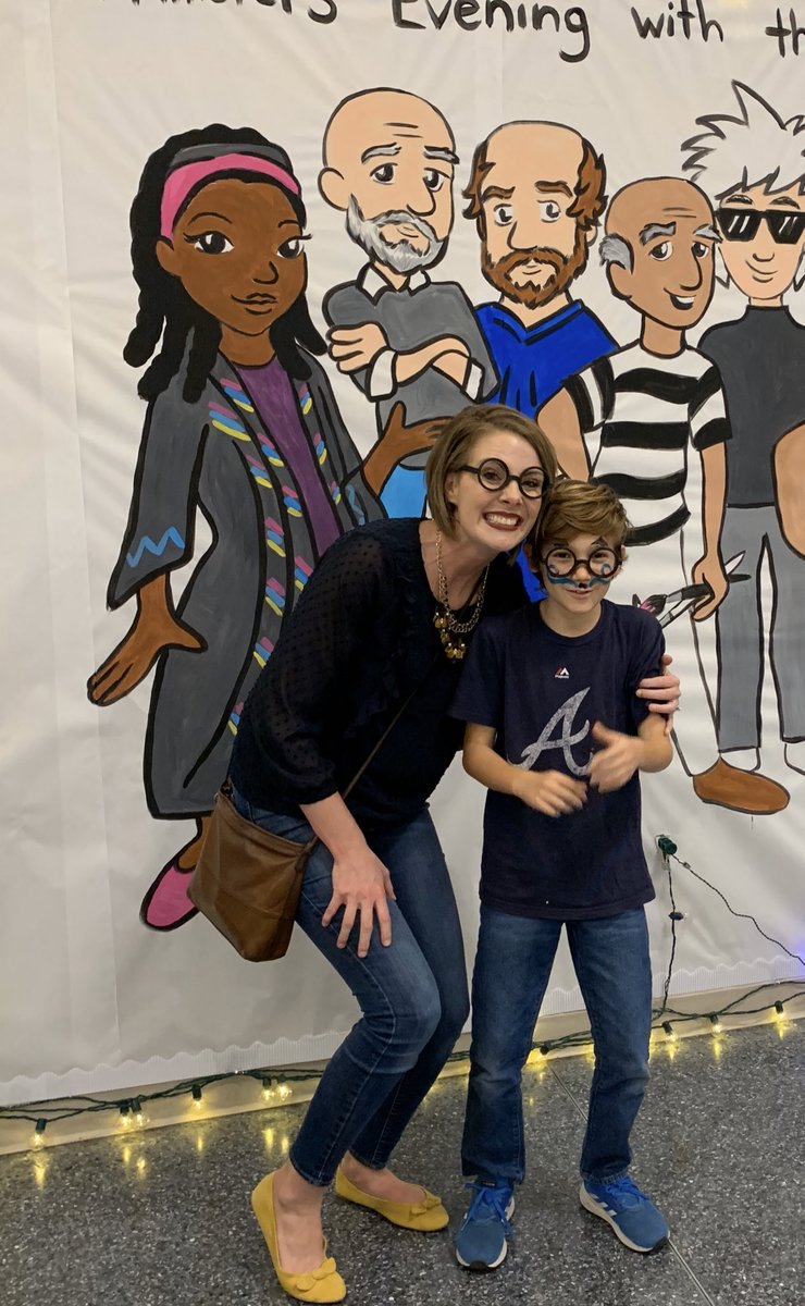 MrsEmilyToller's tweet photo. McAllister’s art department produced such a fun, engaging event tonight! Our kiddos and staff are so talented! #TheresNoPlaceLikeMcAllister https://t.co/5gywvHkafN