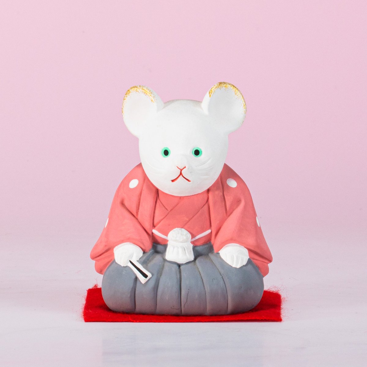 中村人形の干支鈴5体です(猿2体) 中村人形の干支鈴5体です(猿2体)