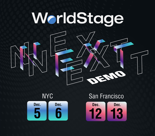 WorldStageInc's tweet photo. Experience What's NEXT in Technology . . . this week in San Francisco!
https://t.co/RZnwZKj51J
#NEXTDemo #TechnologyDemo #RandD #Innovation #TheUltimateResource #dogpatchstudios #cemaonline #ivc #WowWithHilton https://t.co/M0GQqCYEu7
