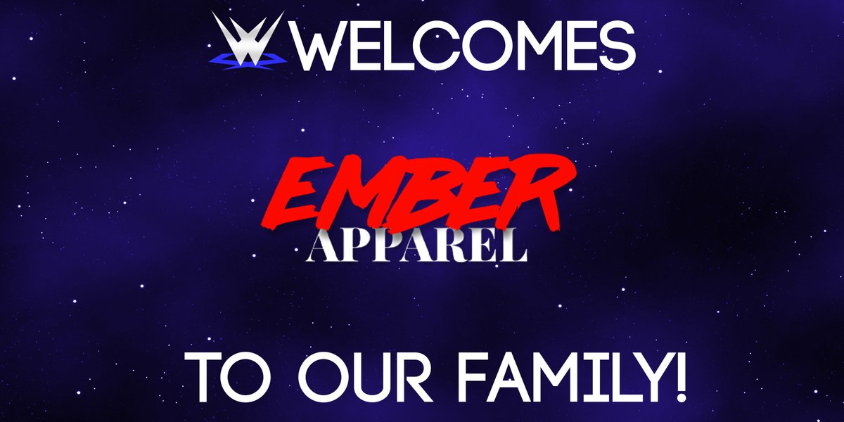 WWERBLX1's tweet photo. We would like to welcome from all of the HR people 
@Embers_Apparel to our family! https://t.co/c4QIGO6Hac