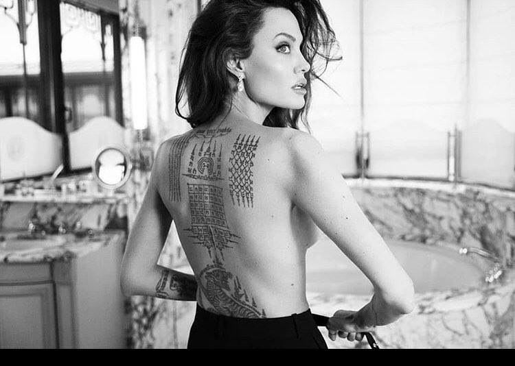 Mymynounette's tweet photo. As Ava/@jesmacallan said to Sara/@caitylotz during the EPIC birthday scene !! 

“Ohhhh Sweet God”

Definitely that was my reaction when I saw those photos of #AngelinaJolie  by #MathieuCesar 😱 
This is Art !!! https://t.co/04ItWXwysi