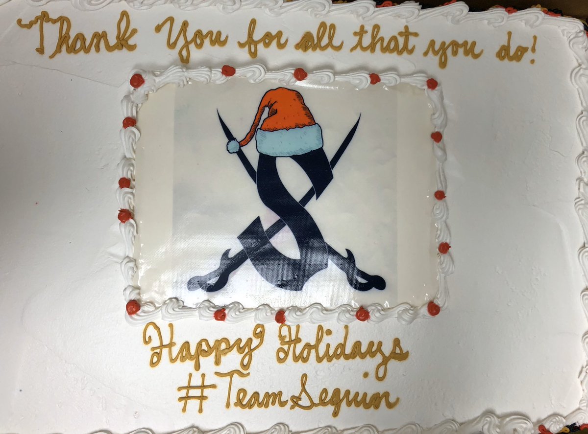 It was Happy Thanks For All You Do Cake Day at SISD! #TeamSeguin <a href="/SeguinISD/">Seguin ISD</a>