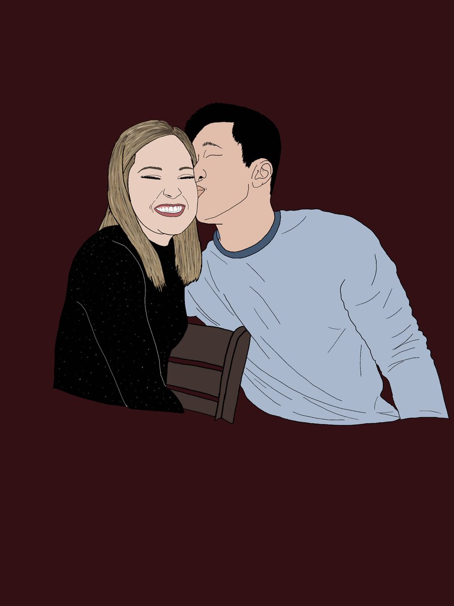 jourdaindong's tweet photo. My girlfriend is in medical school right now and is looking for some extra cash. For $15, she can animate a special moment for you. Not only will you get something unique (Christmas present maybe?), you’ll be helping support a broke college kid. DM me if you’re interested! https://t.co/2hIrtEBZAr