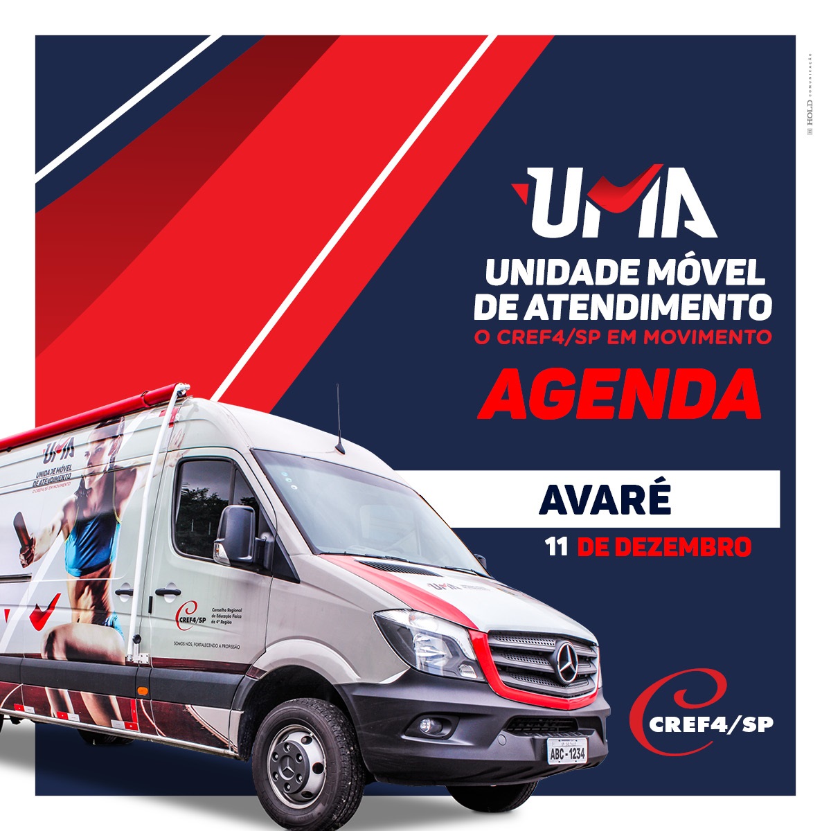 crefsp's tweet photo. COMUNICADO IMPORTANTE
A agenda da Unidade Móvel de Atendimento – UMA foi alterada. Apenas a cidade de Avaré receberá o atendimento, que será realizado na Secretaria Municipal de Esportes no dia 11. https://t.co/xipKHThPUx
#unidadedeatendimentomovelcrefsp #Avaré https://t.co/PM6ForxOiN