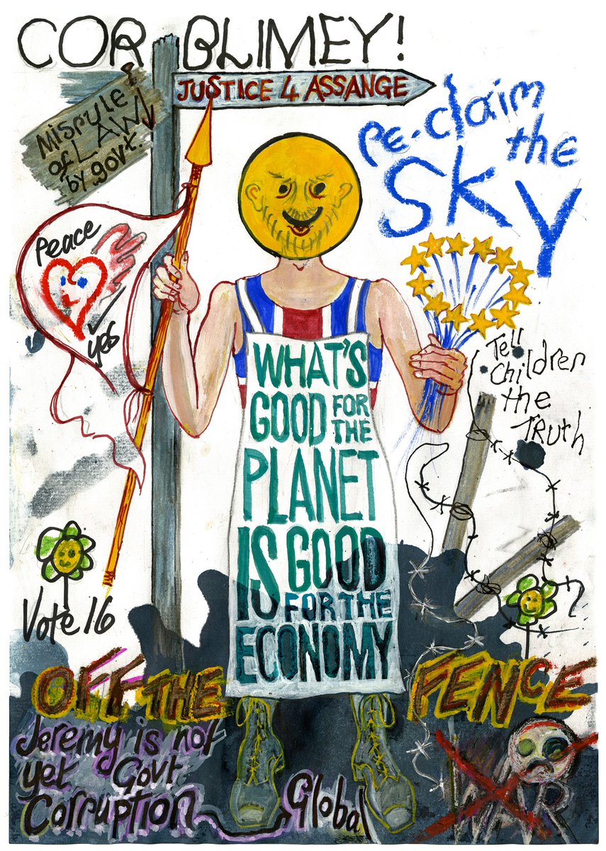 FollowWestwood's tweet photo. “This is the most important election of the human race - you have to vote Corbyn! One is a devil, one wants to make the world a better place.” ~Vivienne https://t.co/39K0gcwUcQ