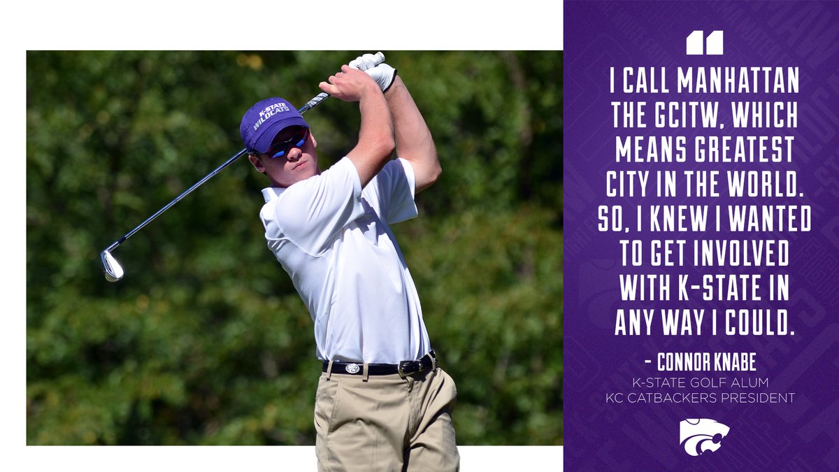 Returning the favor.

📰 k-st.at/2RG5xye

#KStateMGolf x <a href="/KCCatbackers/">KC Catbackers</a>.