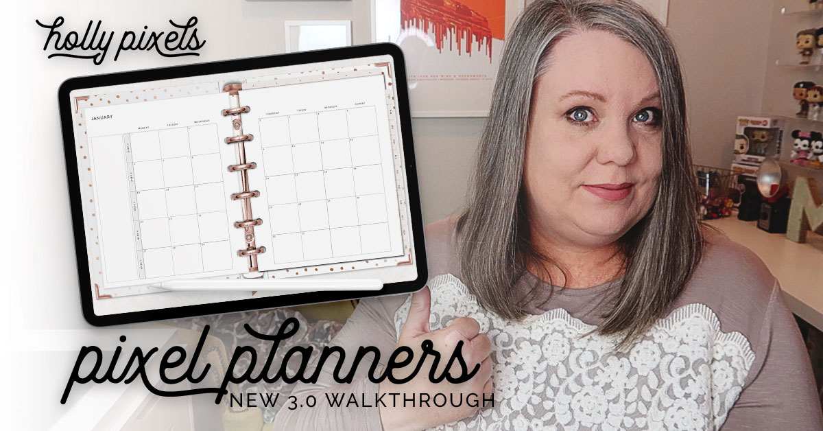 Our new Pixel Planners for iPad are here! hollypixels.com/gorgeous-2020-…