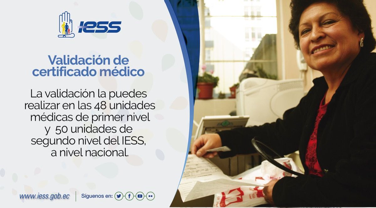 IESS_Loja's tweet photo. #ServicioIESS | No están autorizados a gestionar la validación de certificados médicos, los hospitales de tercer nivel, @IESSHCAM, @IESSHTMC y @IESSHJCA. https://t.co/GuqzyGzlS0