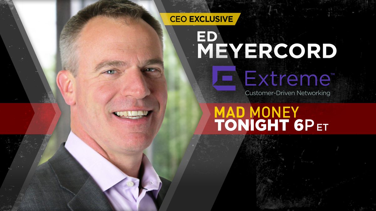 Staying connected? Tonight @JimCramer is sitting down with the CEO of <a href="/ExtremeNetworks/">Extreme Networks</a> to hear more about its latest acquisition and how its technology is enhancing the NFL gameday experience