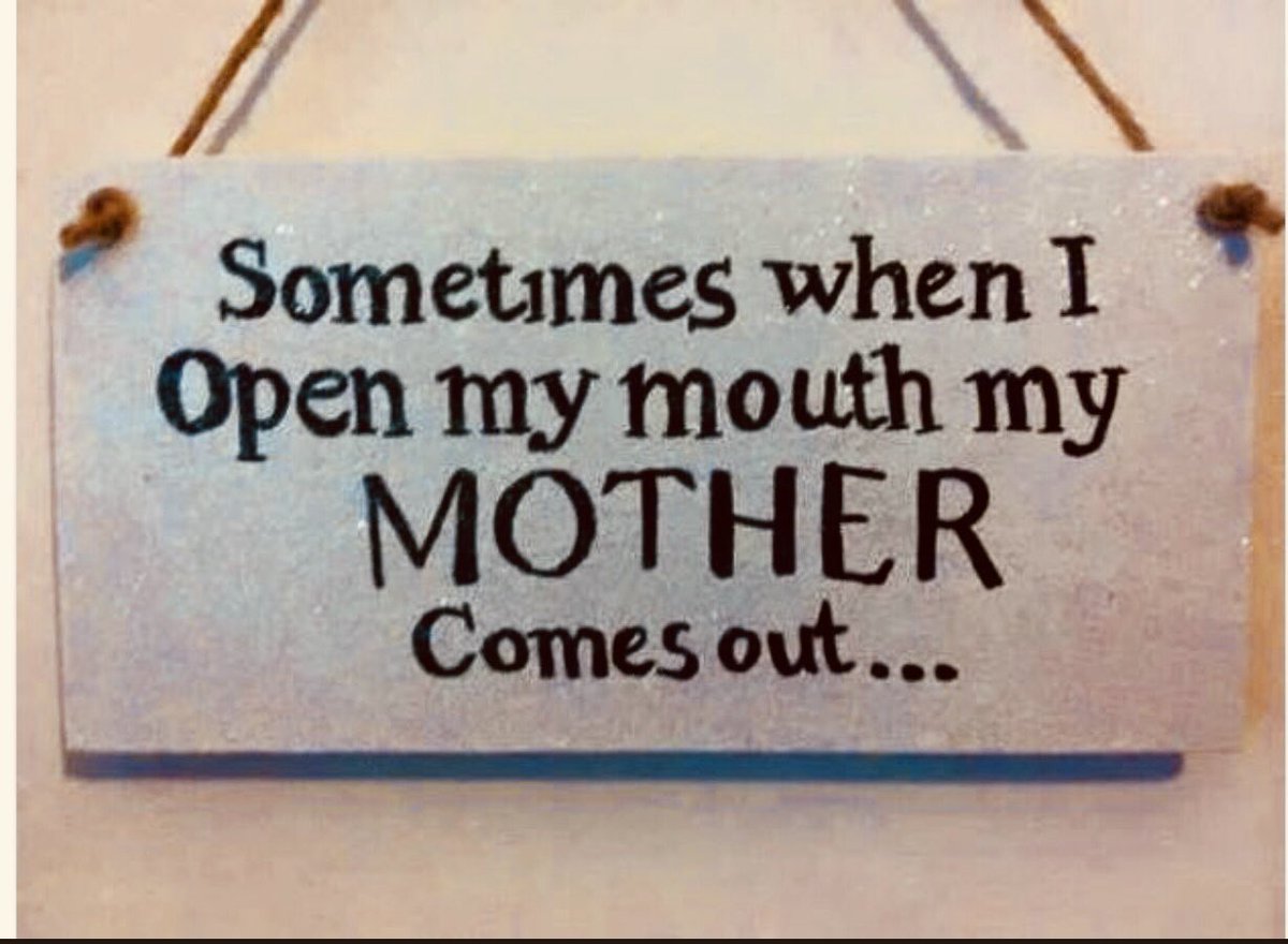 KimStuartOT's tweet photo. It happens a lot now ππππ» #Wisewords #motherhood #generationalliving https://t.co/sWZXQlGtzT