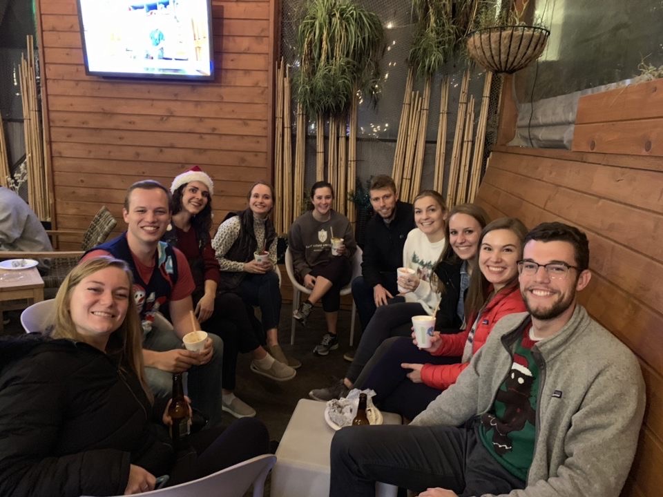 PtsaSlu's tweet photo. Thanks to everyone who came out to our Christmas Party last night! We hope it fueled you for a great finals week! You got this! @SLU_PT  #SLUPT #GoPT #PhysicalTherapy https://t.co/G6XOSaIRcB
