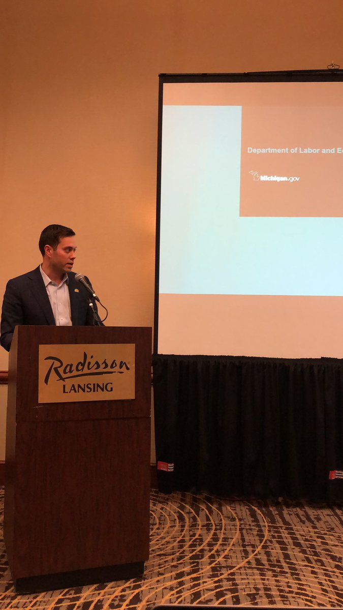 We are so excited to hear from Jeff Donofrio, the director of Michigan’s Department of Labor and Economic Opportunity! #StrongerTogether