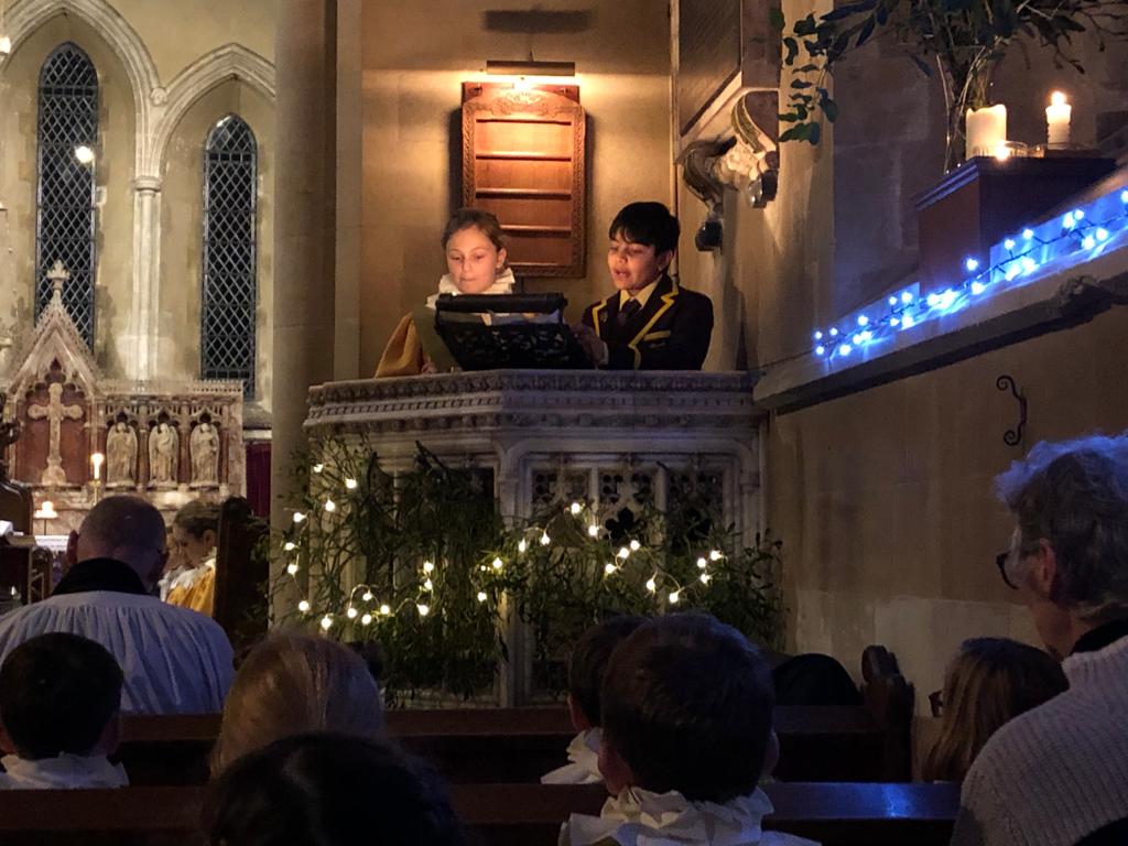 fromthepark's tweet image. Bringing the #Christmas story to life this evening at our Carol Service.