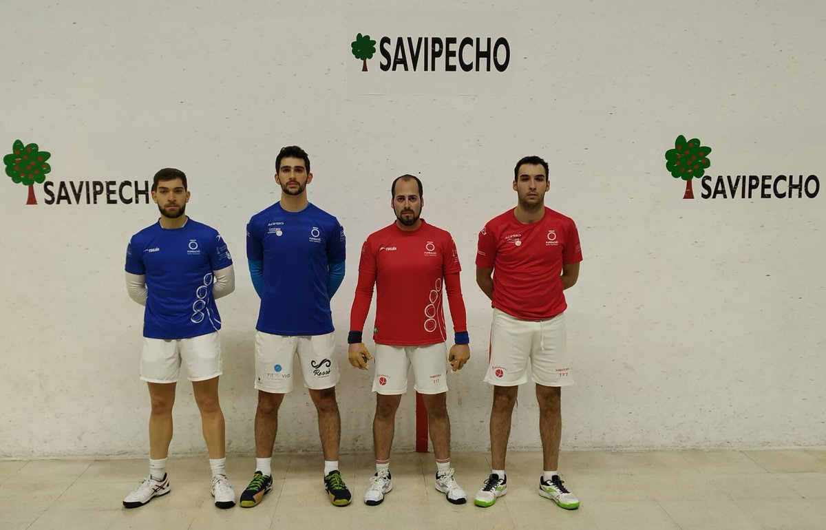 Resultats Trinquet d'Oliva 10/12/2019

🔴 Escoto i Murcianet     25
🔵 Monblanc i Murillo     15

🔴 Sergio i Ibiza.           05
🔵 Badenes i Lorja       05
(Lesió de Sergio)

#PilotaProfessional #raspall