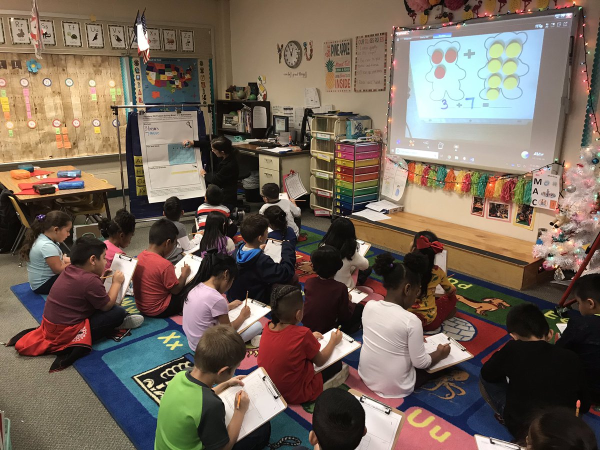 MathematicsMTSS's tweet photo. Check out what the use of the PISD Problem-Solving Model looks like in these kindergarten mathematics classrooms! (Sparks ES) Mathematicians learn &amp; grow together! #PISDMathChat #PISDMSMath #PISDIntMath #PISDHSMath #ElemMathChat https://t.co/VNfeupWqiK