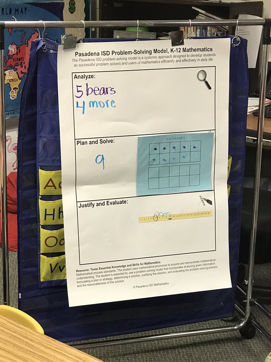 MathematicsMTSS's tweet photo. Check out what the use of the PISD Problem-Solving Model looks like in these kindergarten mathematics classrooms! (Sparks ES) Mathematicians learn &amp; grow together! #PISDMathChat #PISDMSMath #PISDIntMath #PISDHSMath #ElemMathChat https://t.co/VNfeupWqiK