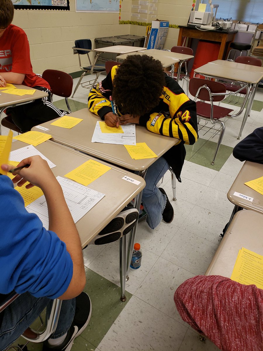 ibscience17's tweet photo. @jcibmiddle 8th grade Scientists take their peer review seriously!  #IB_collaboration #IB_communication #IB_reflection #IB_design @JCIBSchool @lightseer @JEFCOED https://t.co/OHN6PkSdjm