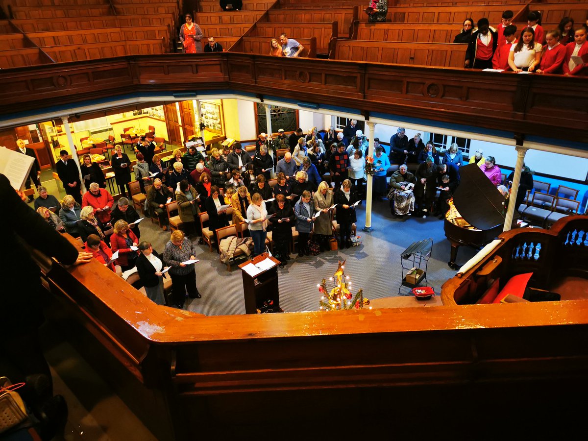 #ItsWhatWeDo darlington Carol service great turn out