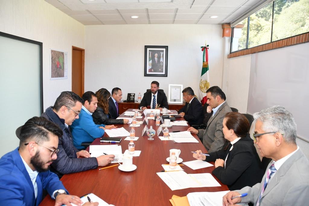 AndresMassieu's tweet image. Como lo instruyó el Gobernador @alfredodelmazo, hoy instalamos el Jurado Calificador de la #PreseaEdoméx2019 en la denominación “Alfredo Del Mazo Vélez” al mérito municipal, reconocimiento que el @Edomex otorga cada año a mexiquenses que contribuyen al desarrollo de su municipio