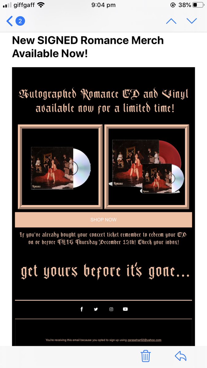 signthru's tweet photo. how do I redeem the CD??? https://t.co/B7IYK9oMsK