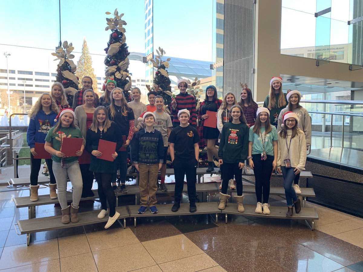 I’m so proud of Honor Choir who sang at Crown Center today! You represented PCMS well!