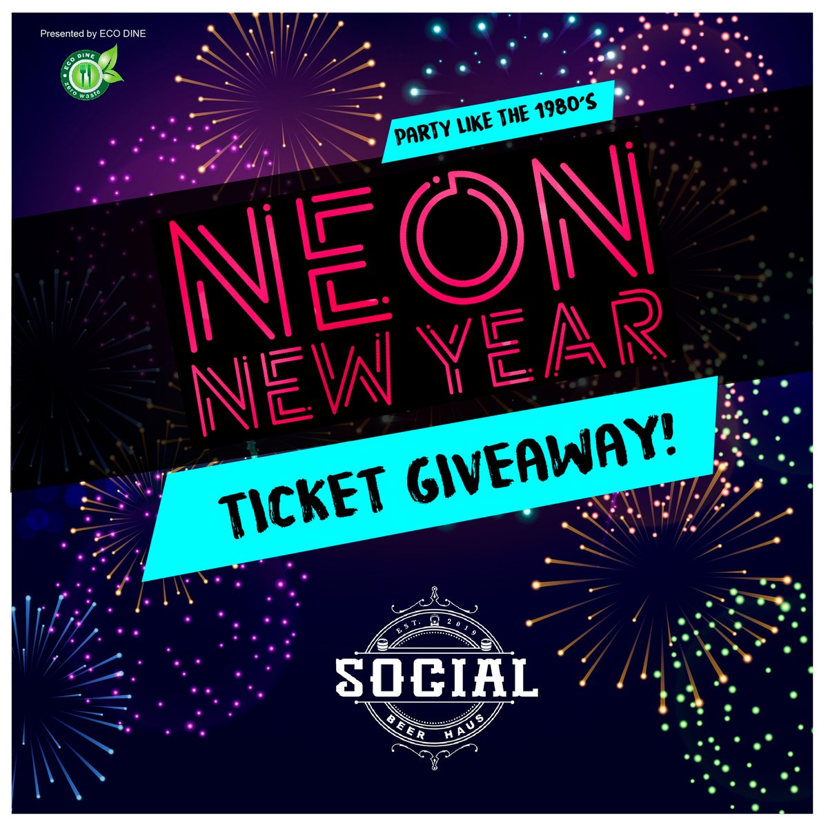 🌟🌟New Year’s Party GIVEAWAY 🌟🌟
-----------------------------------------------------
Check out our Instagram page for more info!
#yyc #calgary #yycnow #yycliving #yycevents #calgarybuzz #yyclife #yycbusiness #yyctoday #ecodineonlocation #grubbed