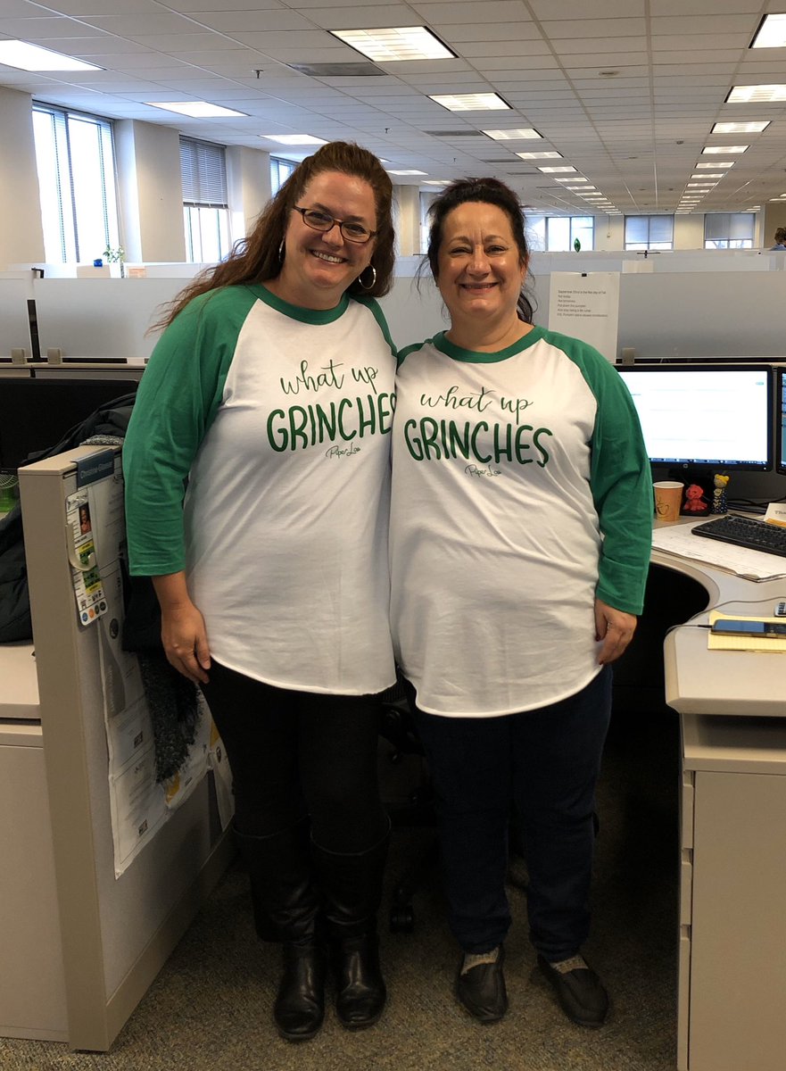 KikiDahl's tweet photo. What Up Grinches #WorkPeeps https://t.co/NzObAL4Kr5
