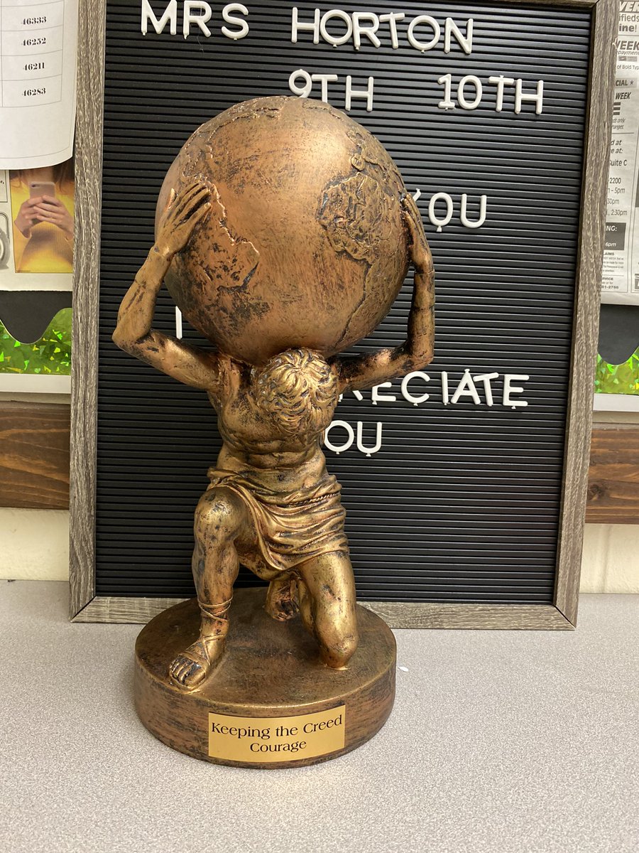 What just happened?
I have a Titan Teacher of the Month trophy!