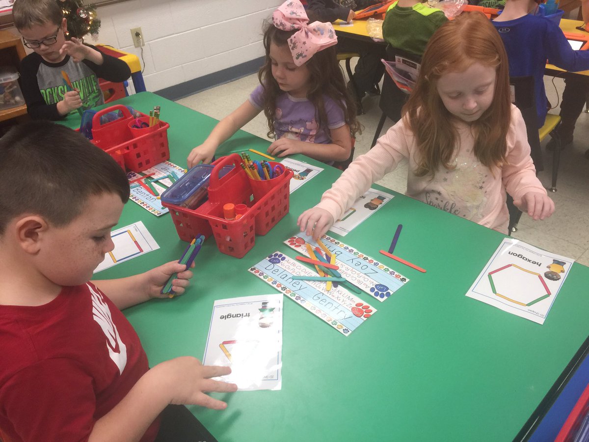 mcnspowell's tweet photo. Reviewing shapes in math groups before our test tomorrow. #PLEshines #GARRARDshines #LevelUp https://t.co/XAVf6MKMU5