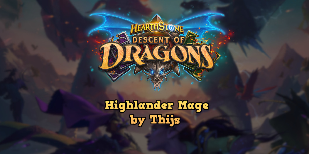 ZederHS's tweet photo. Check out the Day1 Dragon Highlander Mage from Thijs!
#Deckbot #DeckbotHS #Thijs #Hearthstone #Hearthstonedecks #DescentOfDragons #Hearthstone_Decks #ZederHS https://t.co/cAlPTJ4mvO