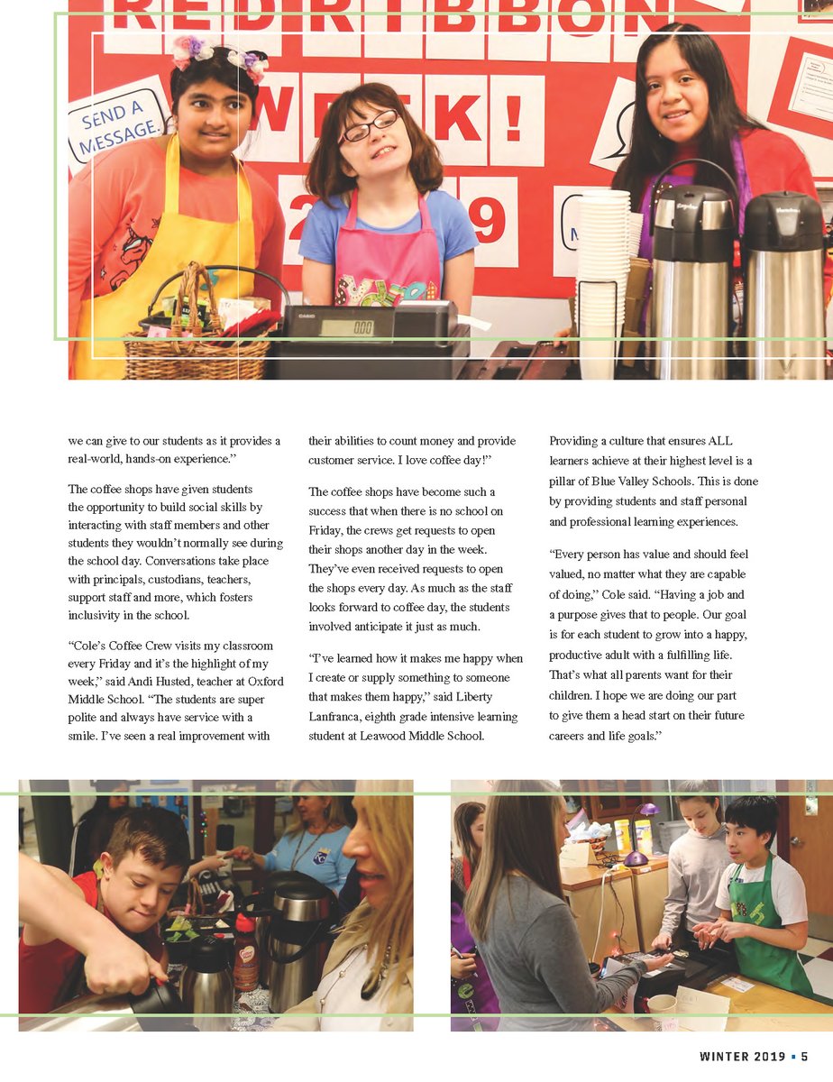 bvschools's tweet photo. Our cup is full after reading this story! Love the real world connections students are experiencing thru @BVEdFoundation funded programs like @OMSKnights Cole's Coffee Crew &amp; @LeawoodMiddle's Eagle Express. Grab a cup of ☕️ &amp; dive into this inspiring story https://t.co/b8rdCCiKWR https://t.co/010raVhq0x