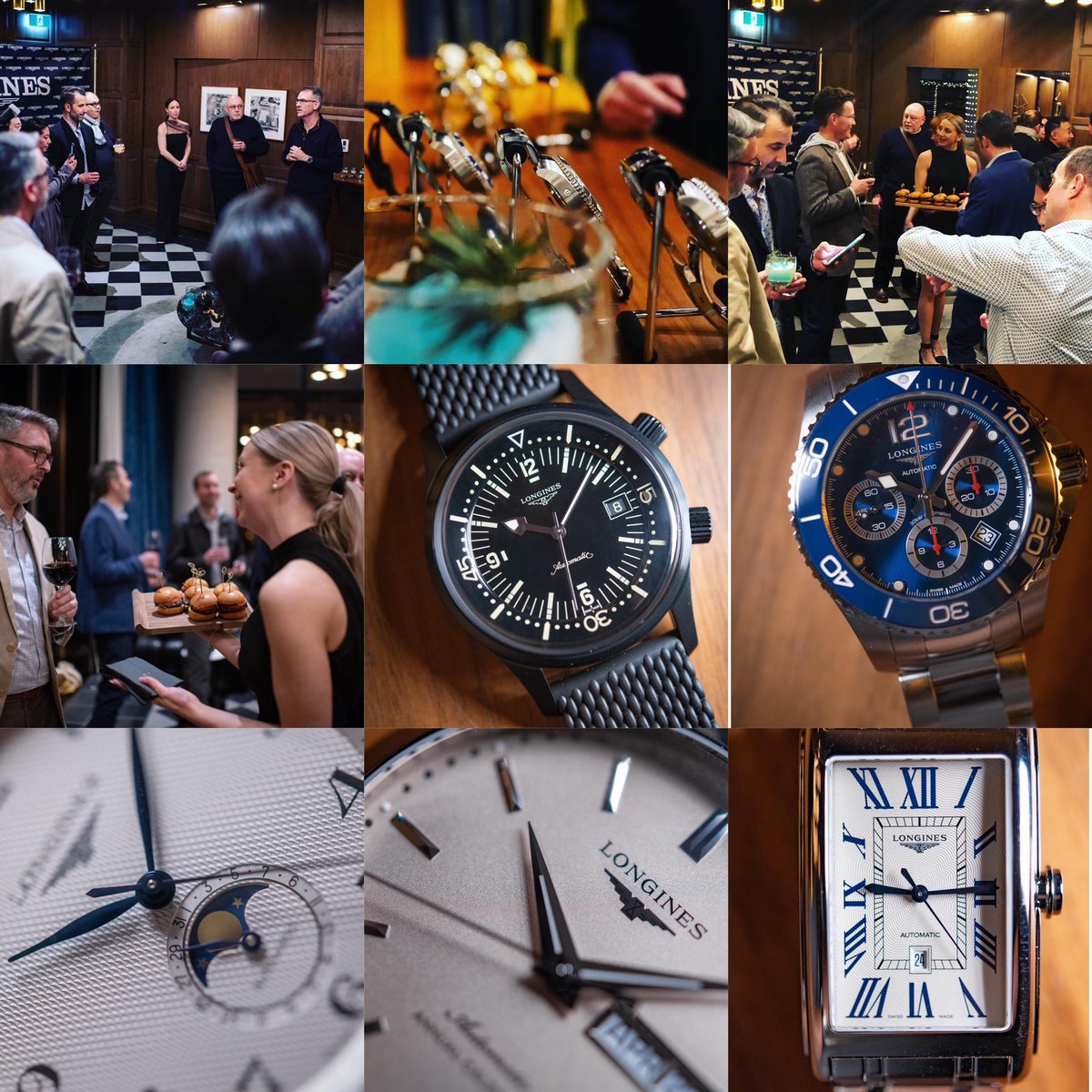 RedBarYVR's tweet photo. Last night @RedBarYVR x @Longines event. #redbarcrew #redbaryvr #redbargroup #Longines #swissmade #swiss #swisswatches #watchcommunity #yvr #vancouver #vancity #watches #timepiece #eleganceisanattitude https://t.co/nfnosB7CGe