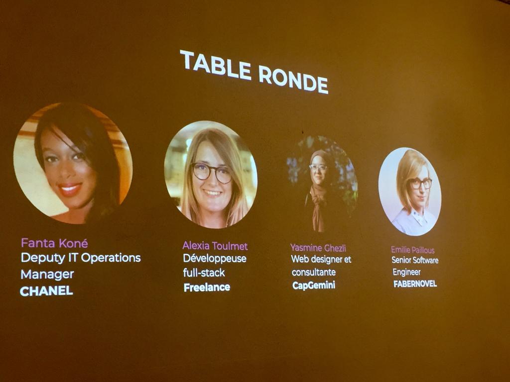 inco_group's tweet photo. Des jobs inattendus, des parcours qui donnent envie. Merci @YasmineGhezli, #AlexiaToulmet, #FantaKoné, Emilie @pailloue : des femmes qui réussissent &amp; s'épanouissent. @article_un &amp; @FondationCHANEL ensemble pour lever les freins à l'accès des jeunes femmes à la Tech #PowHerInTech https://t.co/67GehplRTn