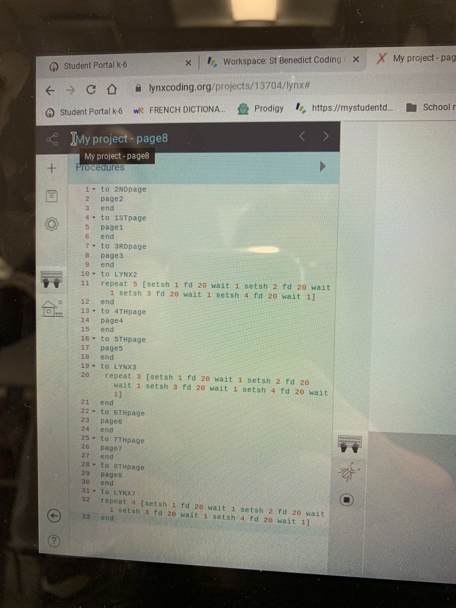 mmealexadej's tweet photo. 3-2-1 CODE! โ๏ธThese awesome #hackergals at @StBenedictOCSB are STOKED for the #hackathon tomorrow w/ @coding_lynx ! We have been gearing up for this since September! Canโt wait to see these girls in action!! @scurtismyers @MmeVanLankveld ๐ค๐ป #ocsb @CSEdWeek @OCSB_LT https://t.co/dGwfjYY3gm