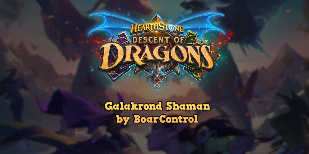 ZederHS's tweet photo. Check out the Day1 Galakrond Shaman from BoarControl!
#Deckbot #DeckbotHS #BoarControl #Hearthstone #Hearthstonedecks #DescentOfDragons #Hearthstone_Decks #ZederHS
Deck Code: 
AAECAaoIBO/3AualA+O0A9PAAw328AKP+wKc/wL2igO0lwPGmQPUpQO1rQO2rQO3rQO5rQOqrwPQrwMA https://t.co/1TYjD087Mm