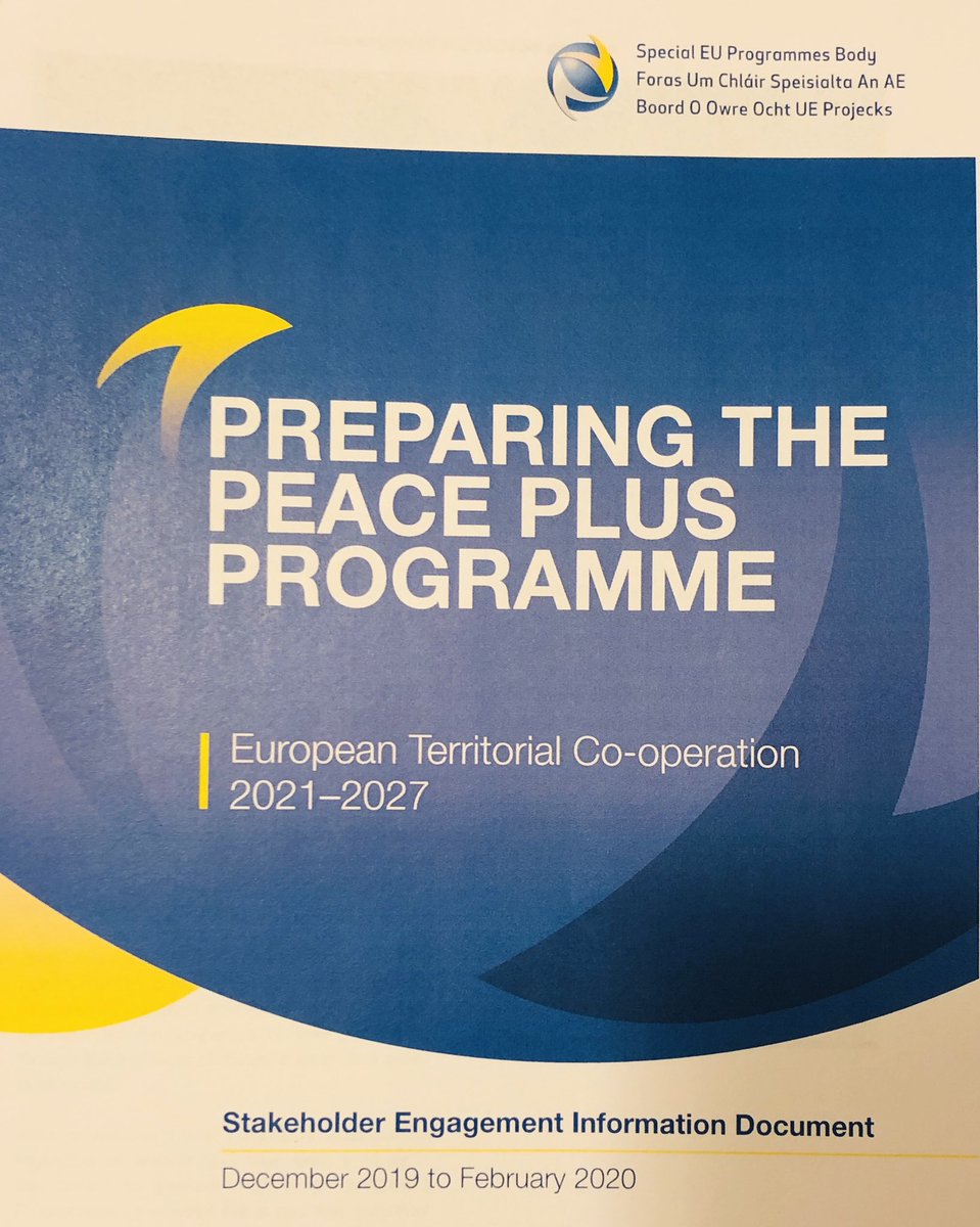 DonegalETB's tweet photo. We were pleased to contribute to @SEUPB’s first #PEACEPLUS stakeholder engagement event in @JacksonsHotel1 tonight, based on our experience of #PeaceIV, #PeaceIII and #PeaceII. #WeAreDonegalETB https://t.co/yKvhmJH1vm