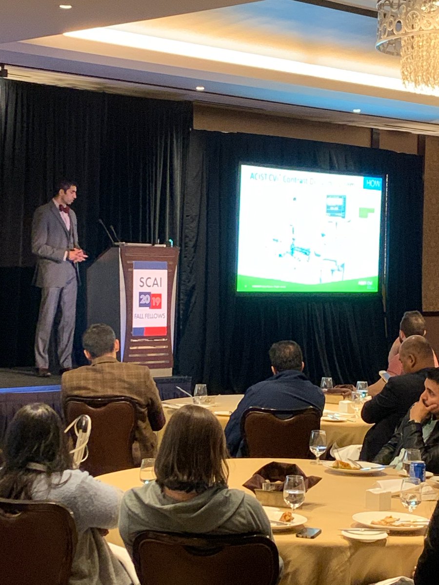 acist_medical's tweet photo. Thank you to @SKrishnanMD and everyone who attended our symposium, “Low Contrast PCI: “The Who, The Why and The How” at @SCAI Fall Fellows! #SCAI2019 https://t.co/1sBBMEOVlt