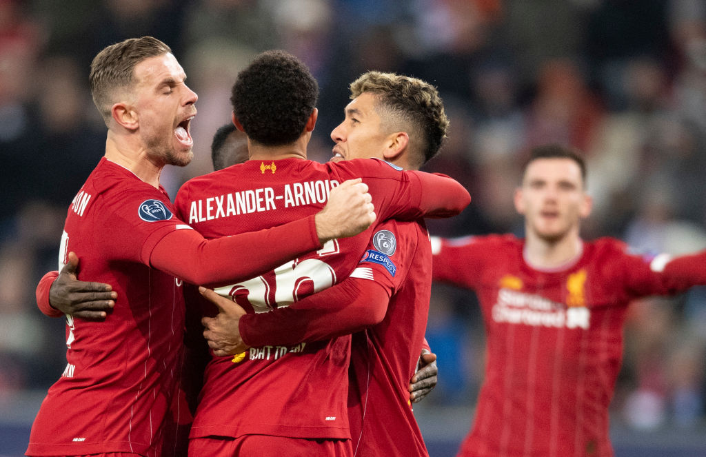 Defending champions Liverpool are through to the #UCL last 16 as they beat RB Salzburg. More here ➡️http://bbc.in/2P7sM2s