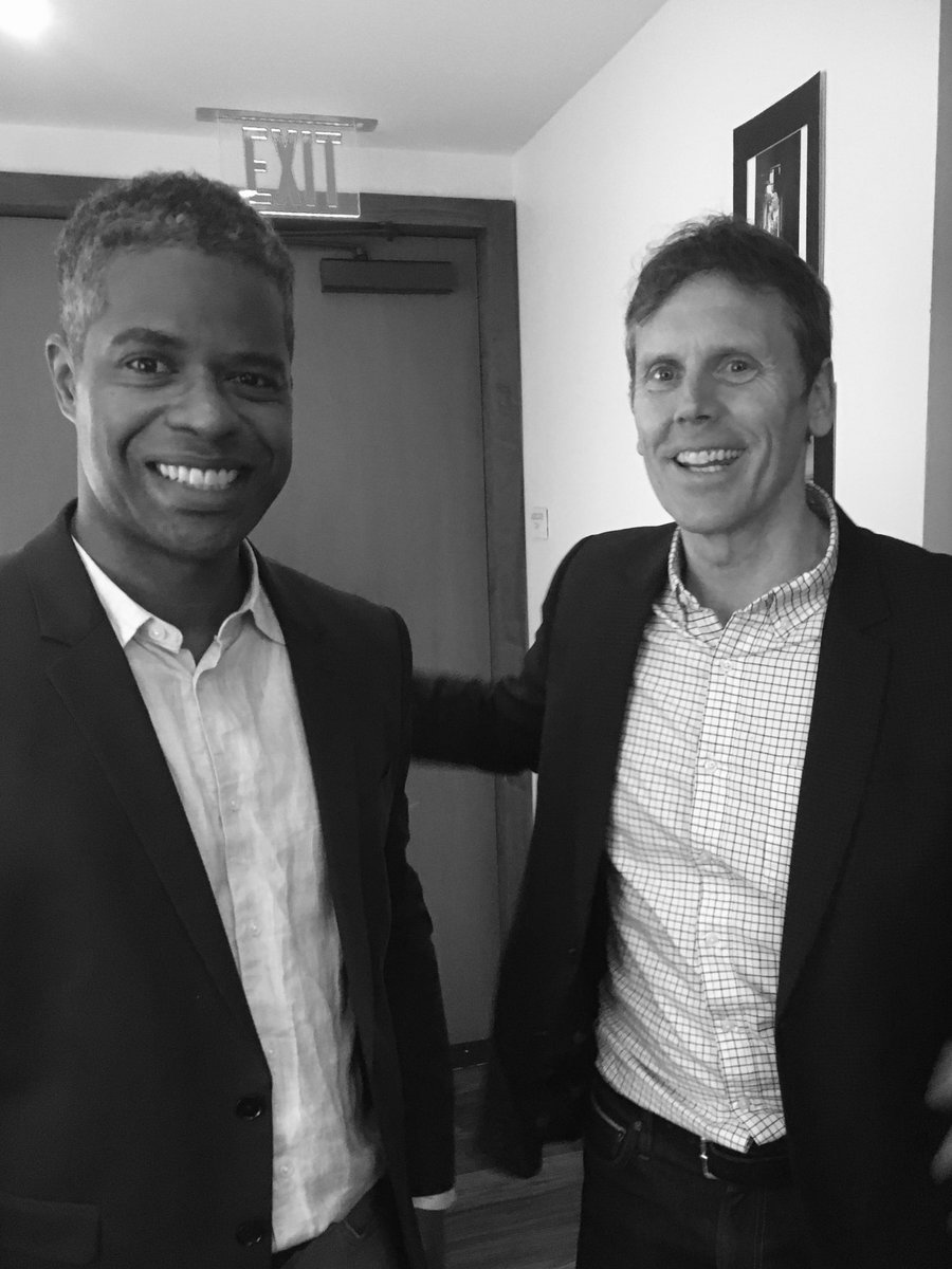 JimonnCole's tweet photo. Me with my playwright #willeno #theplot #yalerep https://t.co/24WzTfVzWj