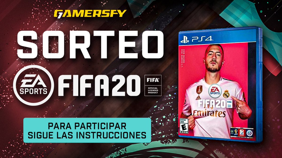 gamersfy's tweet photo. 🔥🔥 ¡Nuevo sorteo! 🔥🔥

Gana un FIFA 20 en la plataforma que elijas 🎮

👇🏻👇🏻👇🏻
Síguenos, haz RT y menciona un amigo a quién le ganarías una wager https://t.co/Mv1HmyxPWY