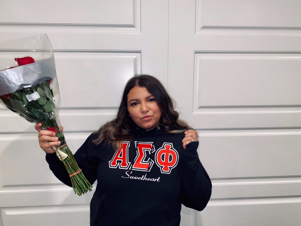 Congratulations to Belle Castro to being chosen as Alpha Sigma Phi’s new sweetheart! #thatsourdawg