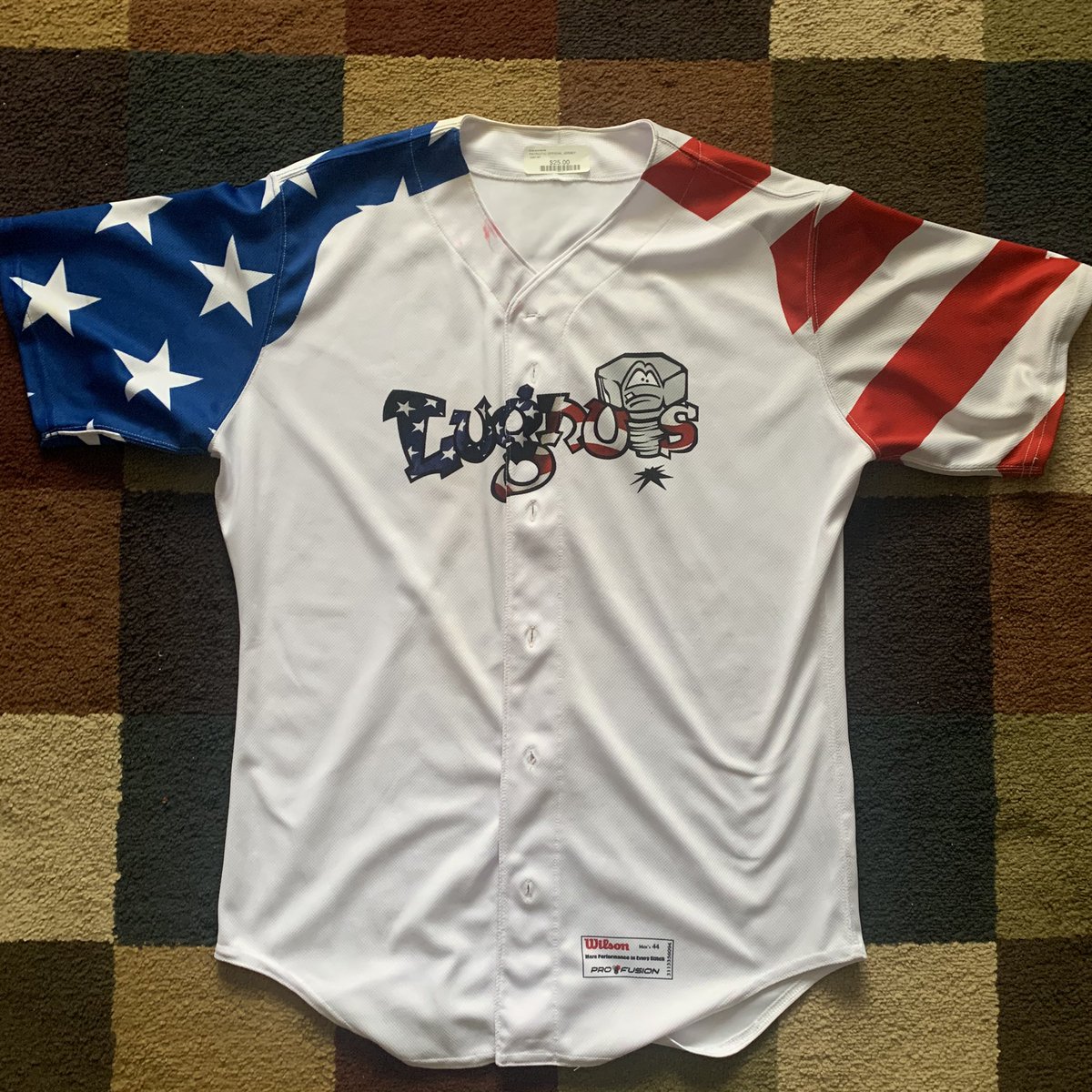 Fourth of July 2019 Game Worn.Suuuuuuper geeked about this one
