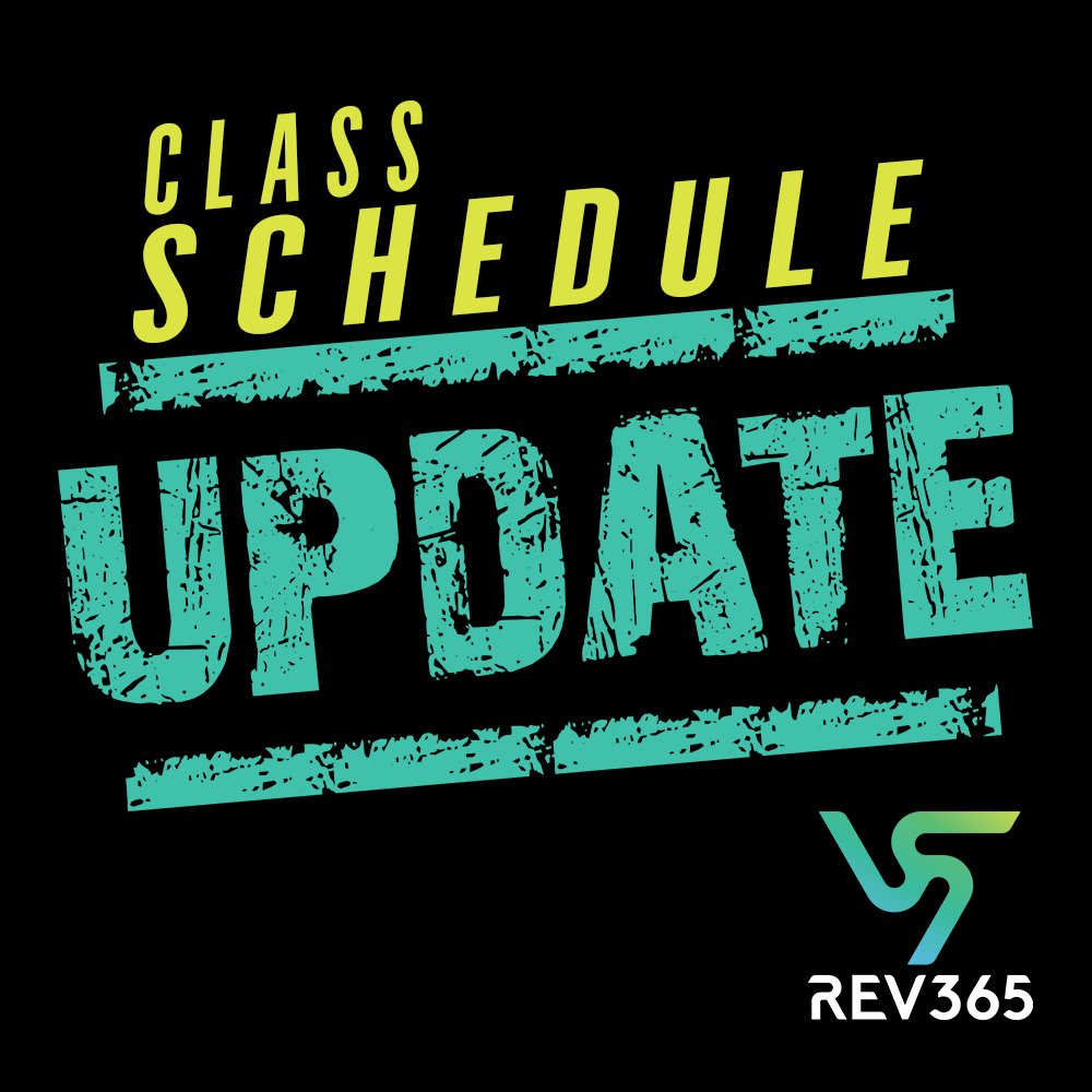 Rev365F's tweet photo. We heard you so we added more REV!  Check out our added times and classes:
10:00AM - M,T,Th &amp; F
4:30PM - Wed
12:30PM - Sun
6:45AM(Express) - Sat

Express-N-Go
12:10PM - Mon-Fri
Show-up, workout &amp; lunch from @mmgsugarland will be waiting for you! https://t.co/wDxOocPlcD