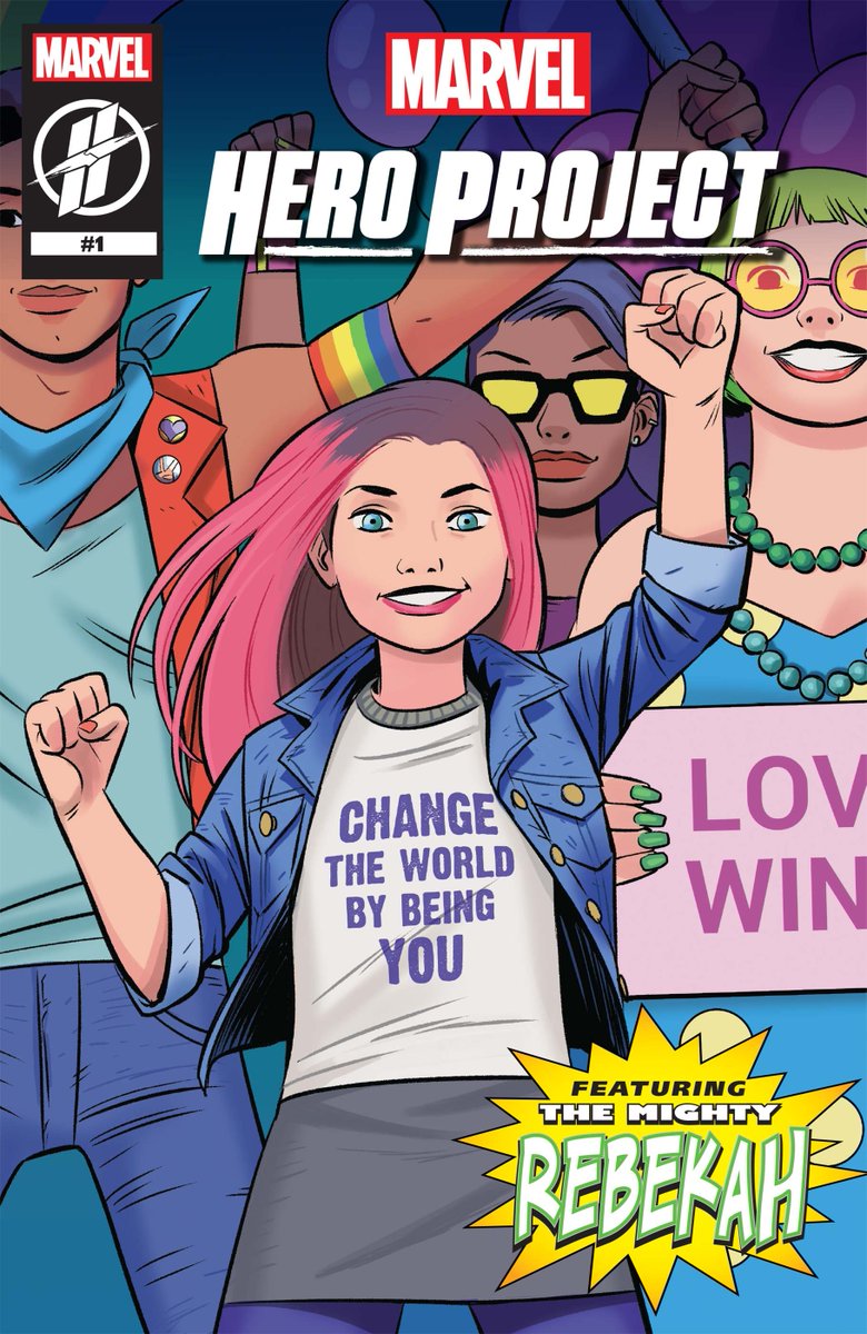 QueerGeekSEA's tweet photo. Marvel's unveils a new trans hero in 12-Year-Old 'Mighty' Rebekah! https://t.co/FL2QP9MRB8 https://t.co/l3qrnRziY2
