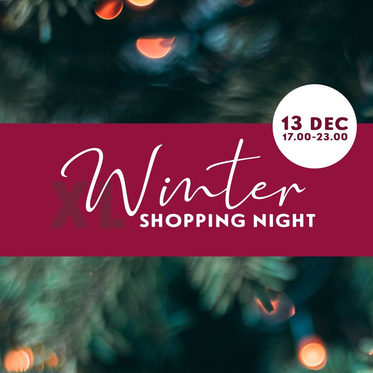 Wij zijn echt helemaal klaar voor de XL Winter Shopping Night. Daarom beginnen wij morgenochtend om 9.30 uur met de XL specials, be the first and don't miss out! #fashionaandekust