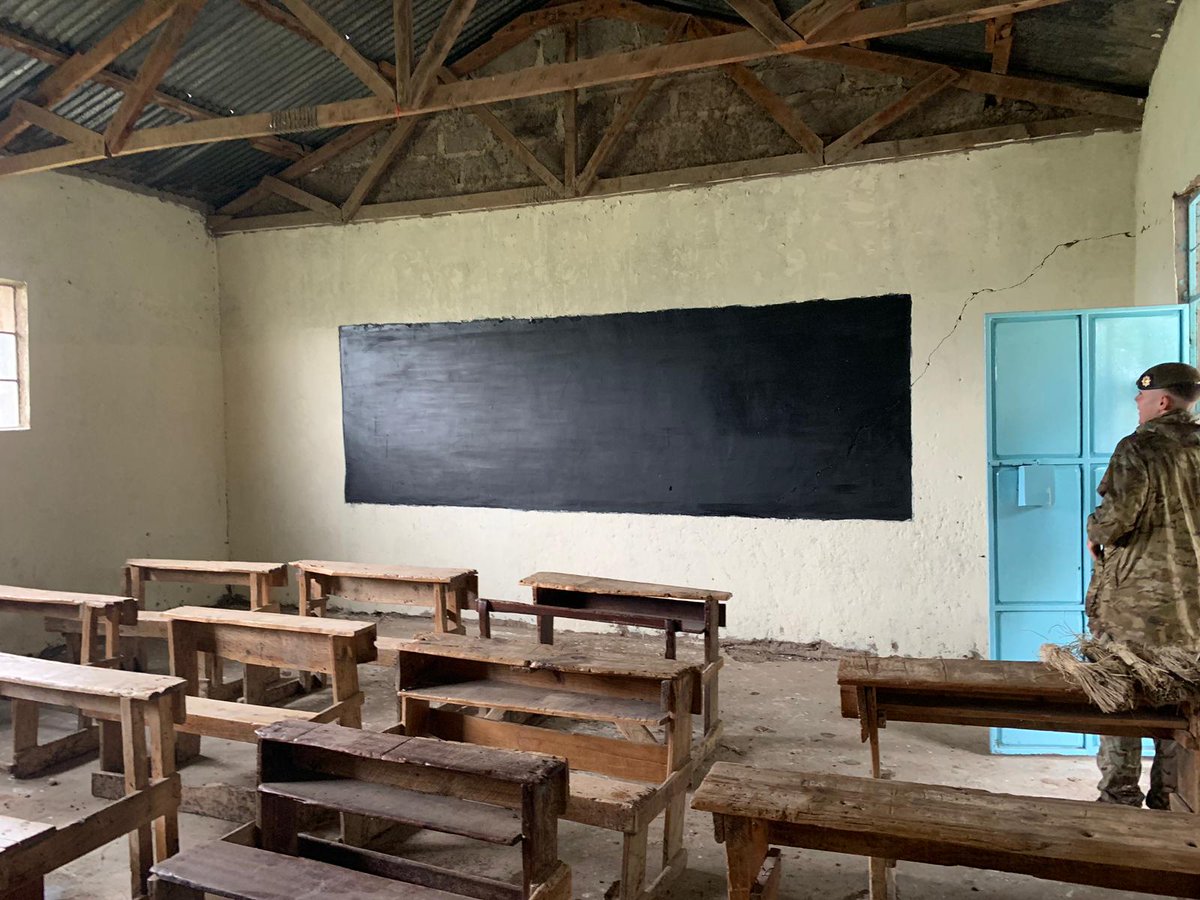 the5Guards's tweet image. The difference a bit of paint and some fixed tables and chairs can make to a children's learning is incredible and we are proud to say we have been a part of this.