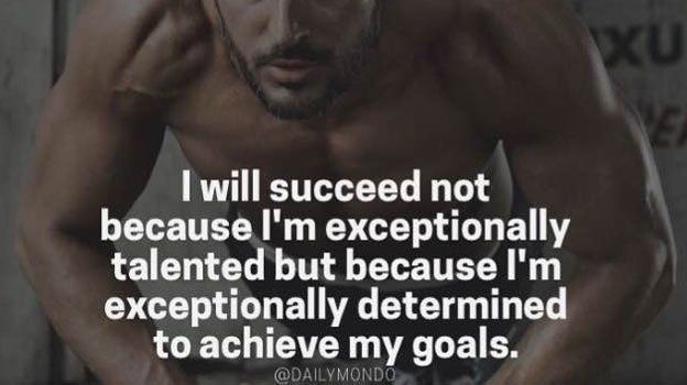 fearlessmotivat's tweet photo. I will succeed. Not because i'm exceptionally talented. But because I'm exceptionally DETERMINED #FearlessMotivation https://t.co/gjC4p1oETX